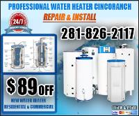 Water Heater Cinco Ranch Texas image 1